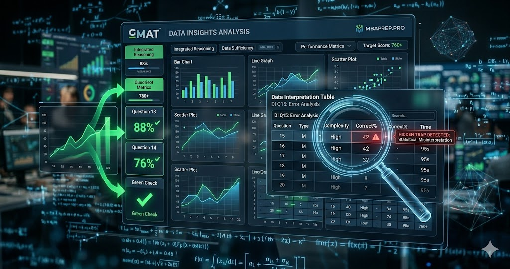 GMAT Focus Edition 2026: The 5 Most Commonly Missed Data Insights Questions